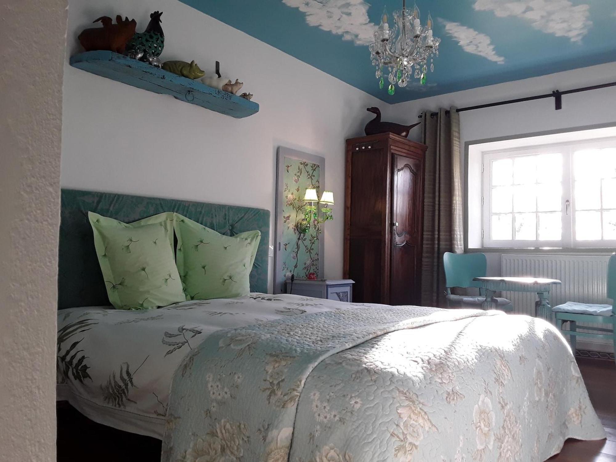 مبيت وإفطار Châteauvieux 'La Menagerie' الغرفة الصورة