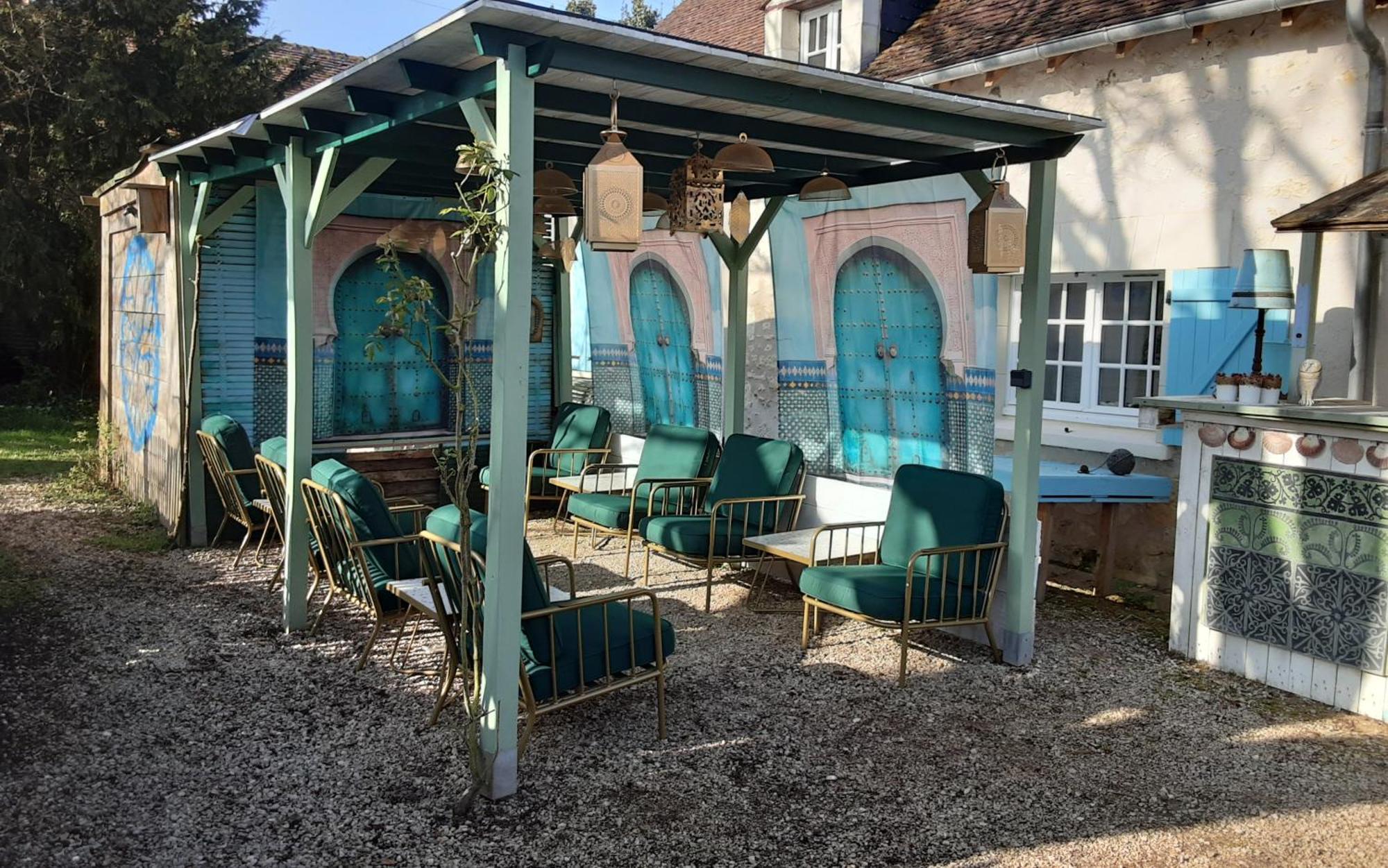 مبيت وإفطار Châteauvieux 'La Menagerie' المظهر الخارجي الصورة